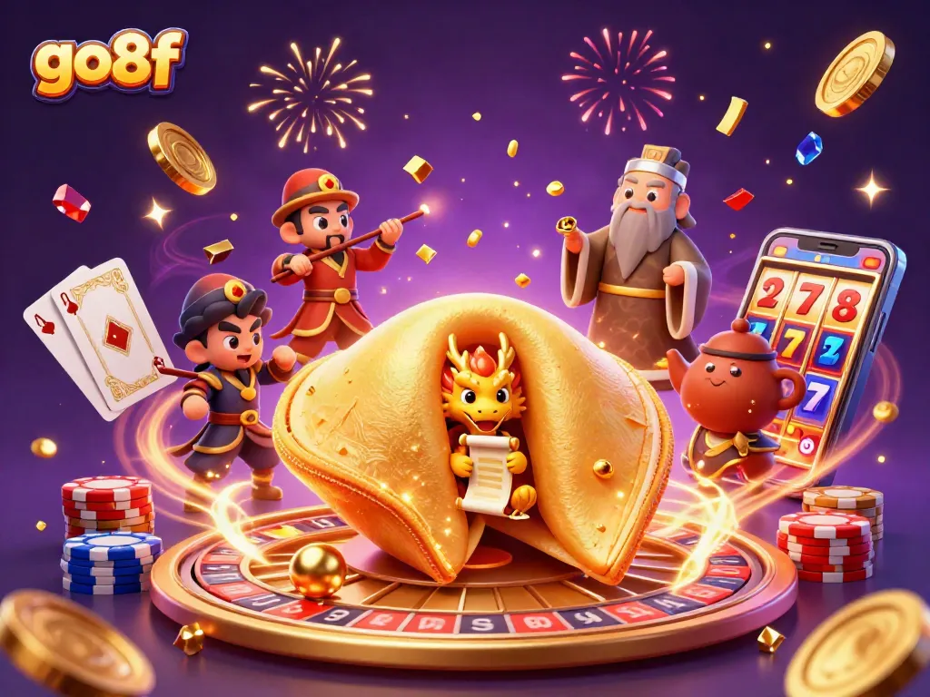 Engage in exciting gameplay with go8f’s vibrant casino scene featuring golden fortunes and classic gaming elements.