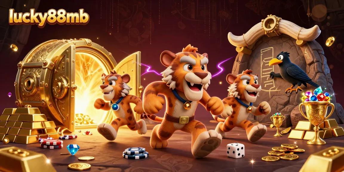 Experience thrilling gaming at lucky88mb, with prehistoric-themed casino action and engaging characters.