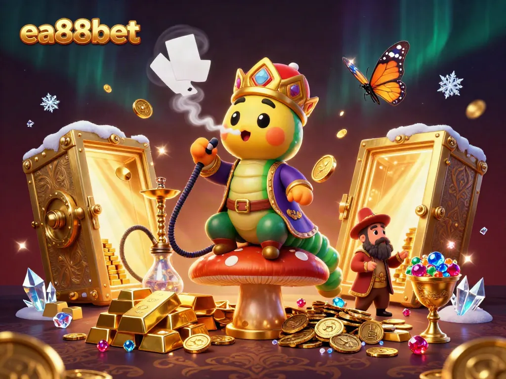 Join the fun with ea88bet as the caterpillar master explodes with a wealth of poker themes.