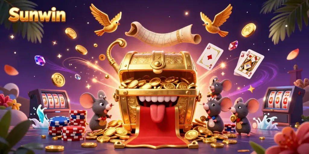 Experience thrilling gaming action with Sunwin's vibrant casino adventure scene.