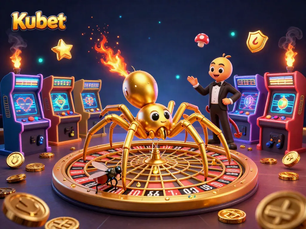 Kubet invitingly engages players to place bets on a roulette wheel, illustrating online gaming excitement.