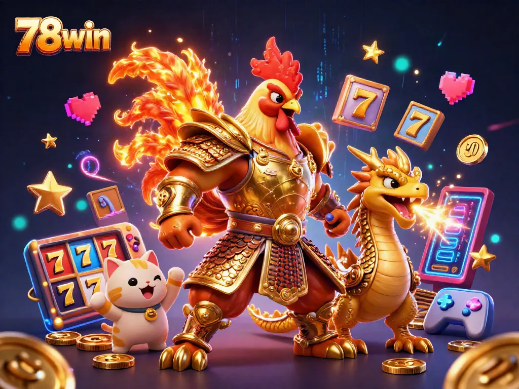 Engage with 78win's slot adventures featuring vibrant characters and dynamic gameplay elements.