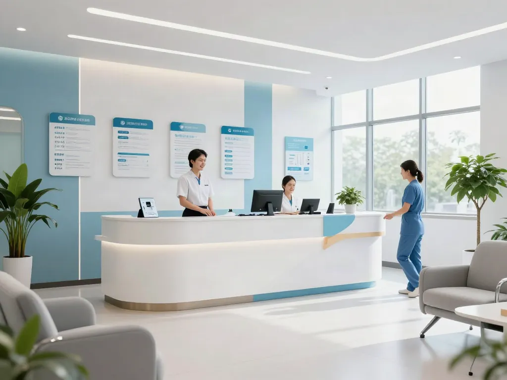 Modern medical clinic offering patient care services and opportunities to explore link gacor in healthcare.