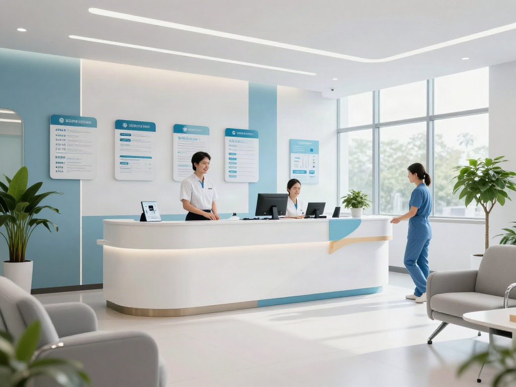 Modern medical clinic offering patient care services and opportunities to explore link gacor in healthcare.