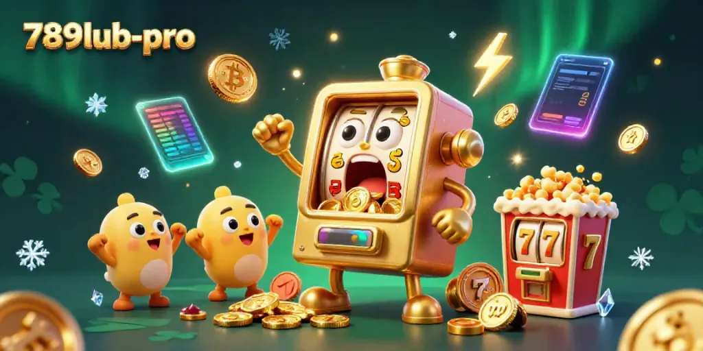 Experience the excitement of winning at 789lub-pro with a vibrant jackpot celebration scene.