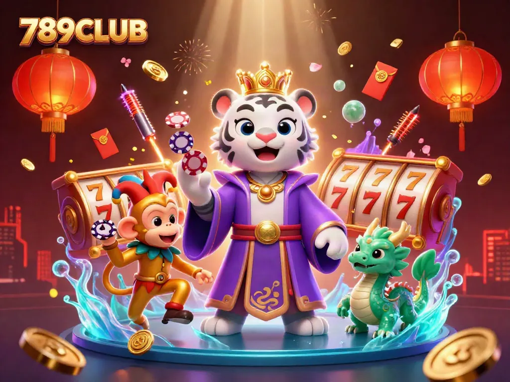 Experience winning excitement at 789CLUB with vibrant characters and dynamic slot action.