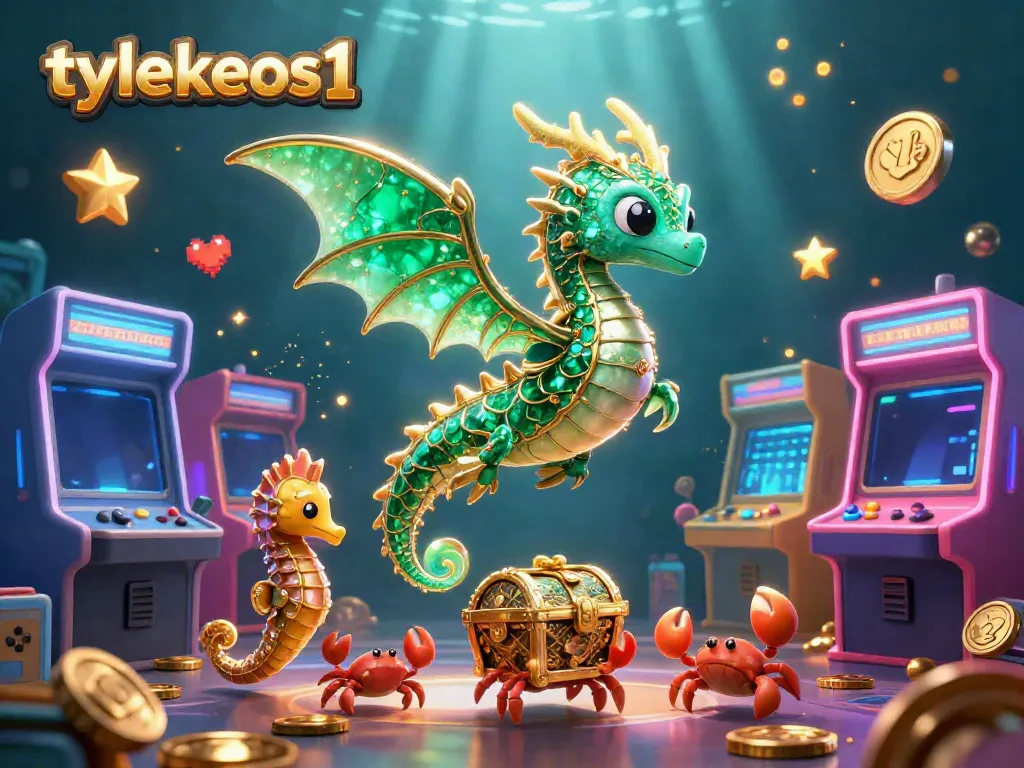Engage with exciting betting action and treasures at tylekeos1 in a vibrant underwater casino scene.