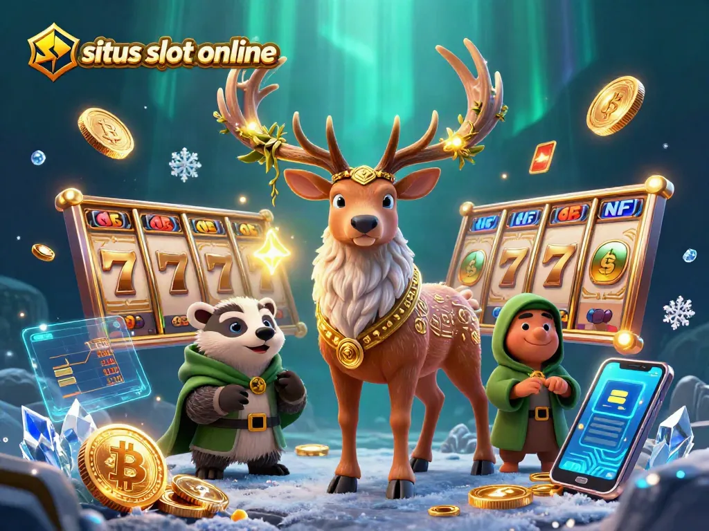 Spin to win at situs slot online with dynamic gaming elements and vibrant characters.